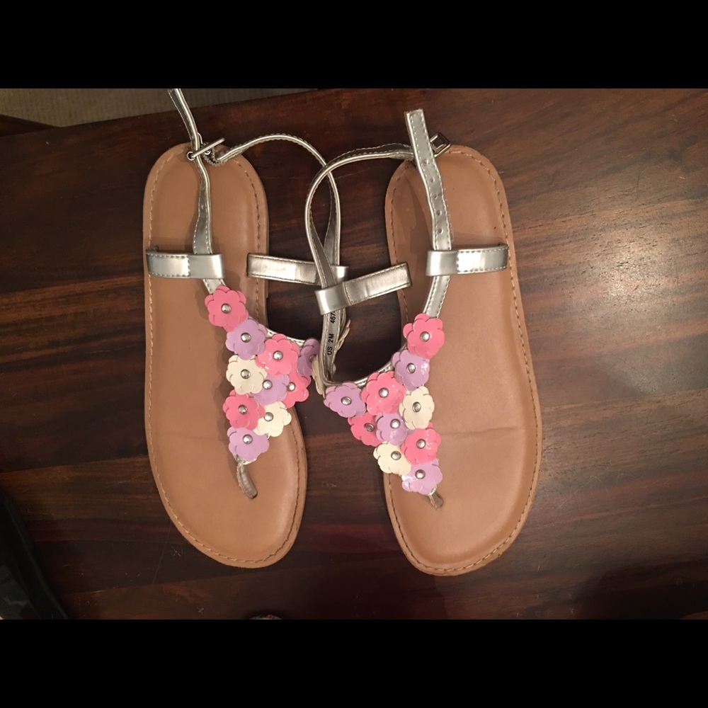 Girls lands end sandals